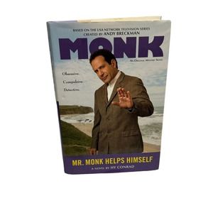 Mr. Monk Helps Himself : Monk by Hy Conrad (2015, Library Binding, Large Type /